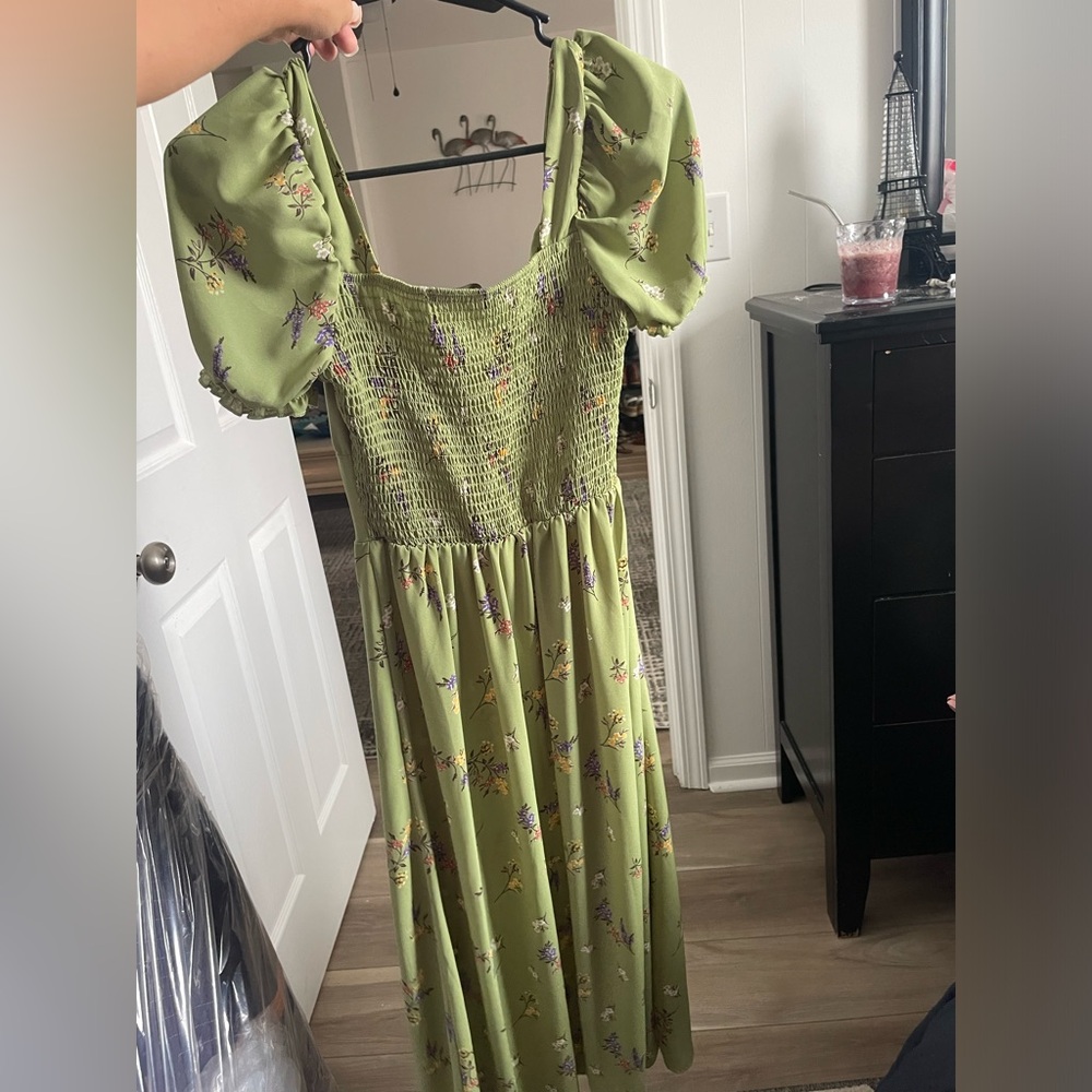 Green fairy tail dress